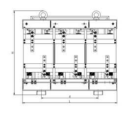 Design for the power above 160kVA