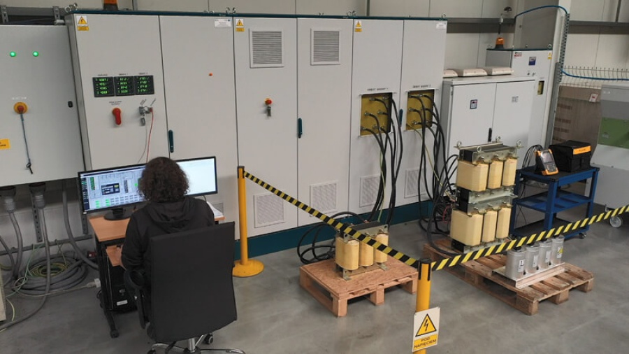The Laboratory Station For Testing The Drive Input Filters